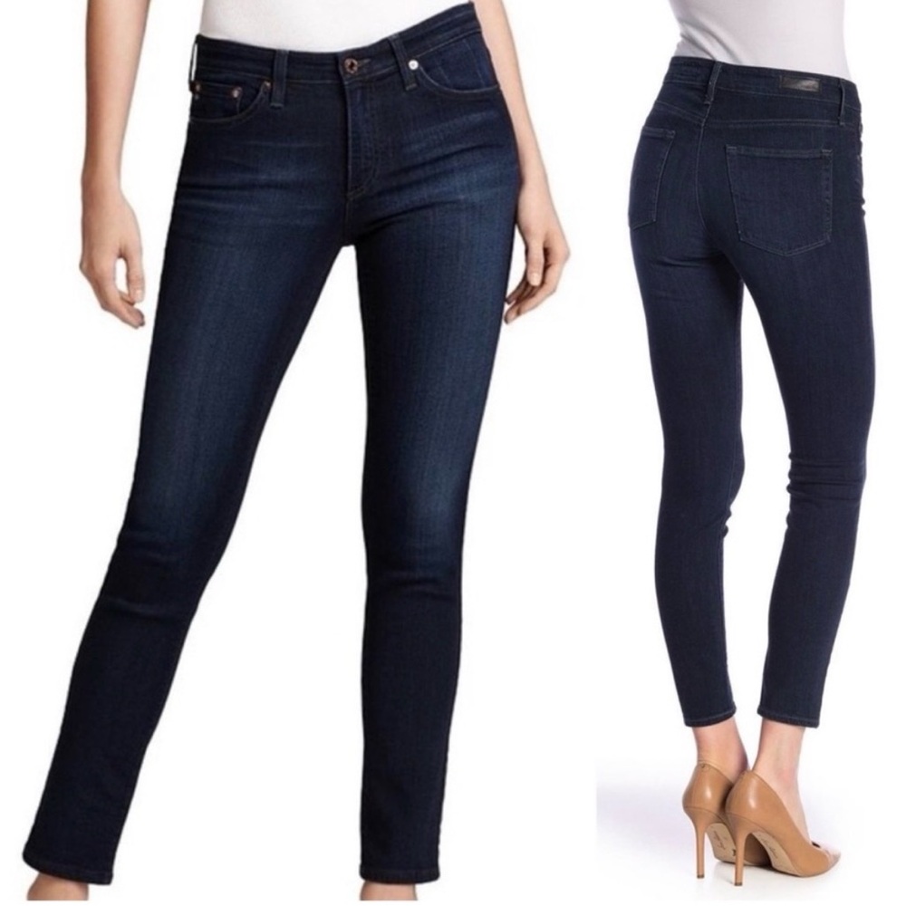 AG Farrah Skinny classic blue jeans